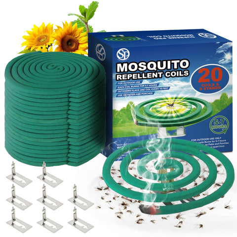 SUPREME PRO mosquito coils outdoors on patio for calmer evenings.