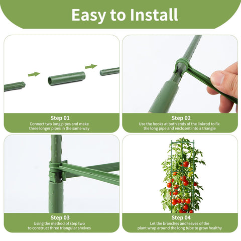 Suprock plant clips and twist ties secure climbing stems.