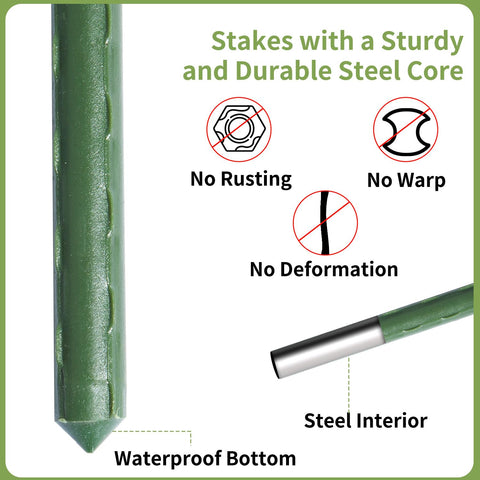 Suprock space-saving design keeps gardens tidy with vertical growth.