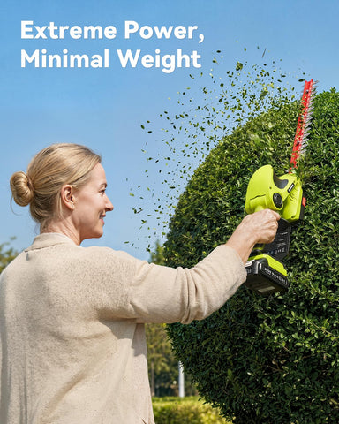 Supstable lightweight ergonomic non-slip handle for comfortable trimming