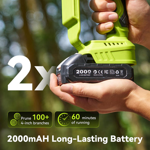 Brushless 1000W motor delivers strong cuts with efficient cooling