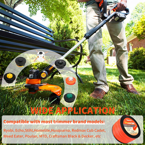 Supvintor commercial-grade line comes in a 288 ft package.