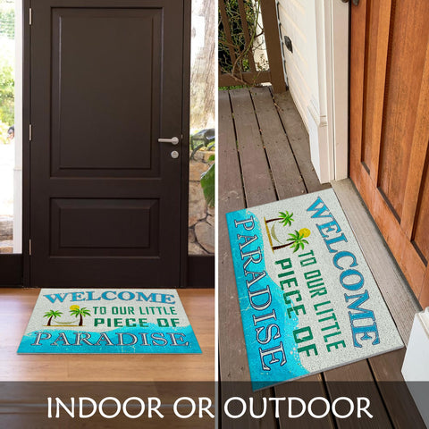 Supwhd Coastal Decor Door Mat adds nautical style indoors or outdoors