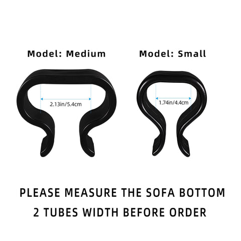 SUQ I OME patio clip closeup—strong, weather-ready fastener for wicker furniture.