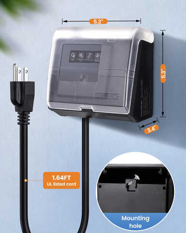 SURAIELEC Alexa and Google Assistant compatibility demonstrates hands-free control convenience.