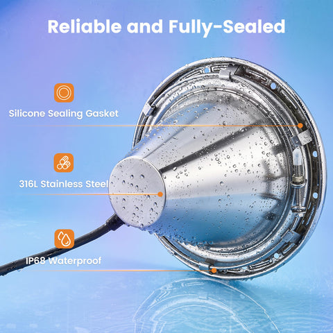 SURAIELEC 316L stainless steel finish enhances durability outdoors
