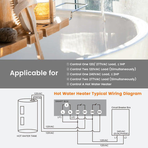 Suraielec timer battery backup retains time during outages.