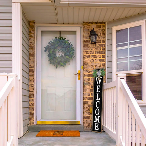 Weatherproof inks keep Surfapans wood sign vibrant outdoors.