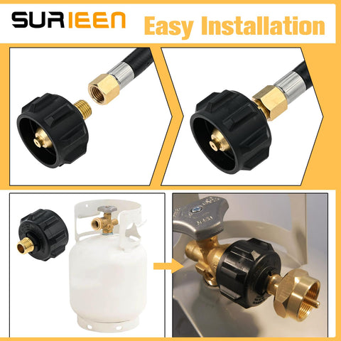 SURIEEN brass connectors provide durable, weather-resistant performance in outdoor setups.