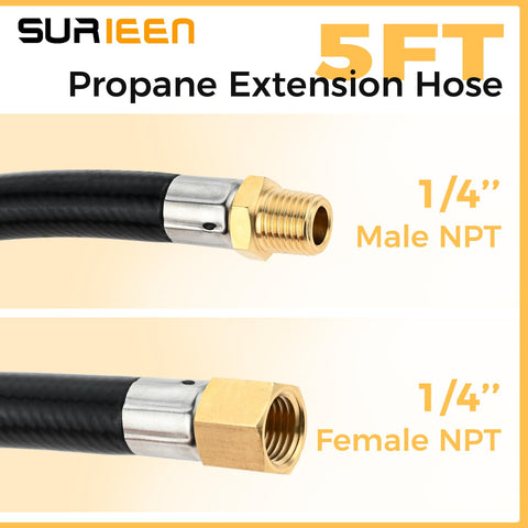 SURIEEN NPT female coupler enabling quick, secure hose connections.