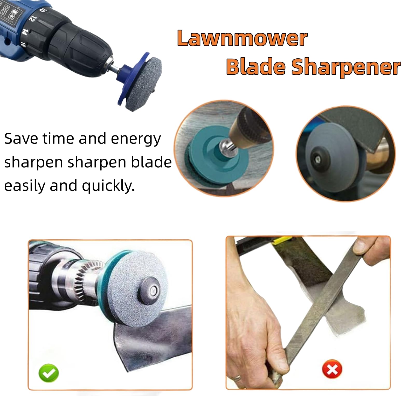 Surlveia sharpener dimensions 50 x 55 mm for precise fit.
