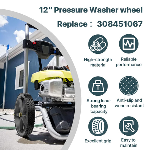 Surplee wheel kit compatible with Ryobi, Homelite, and BlackMax models.