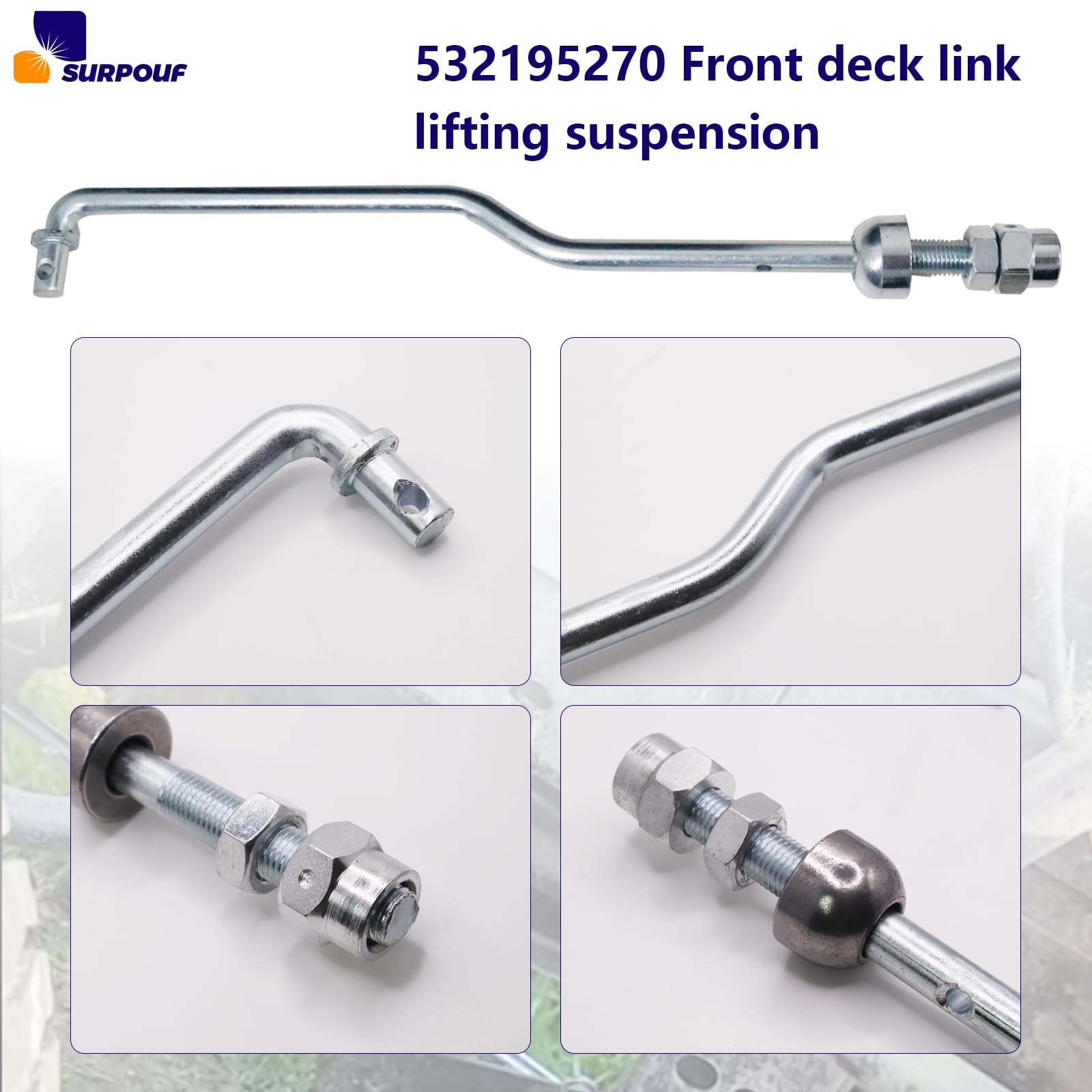 Durable SURPOUF lift-suspension component ready for installation