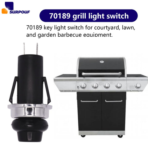 SURPOUF outdoor grill light switch installation for quick upgrades.
