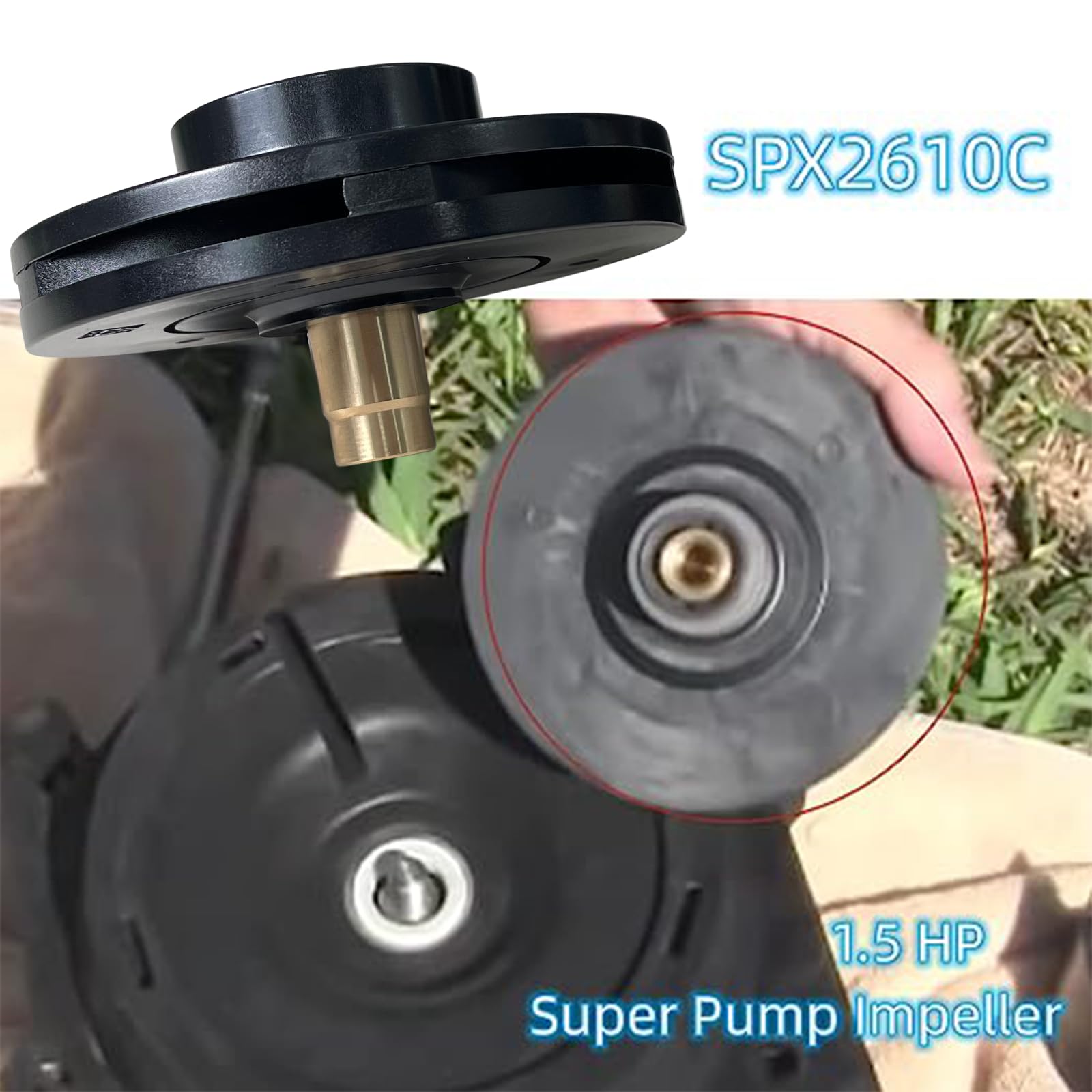 SURPOUF SPX2610C compatibility guide image shows broad pump model support.
