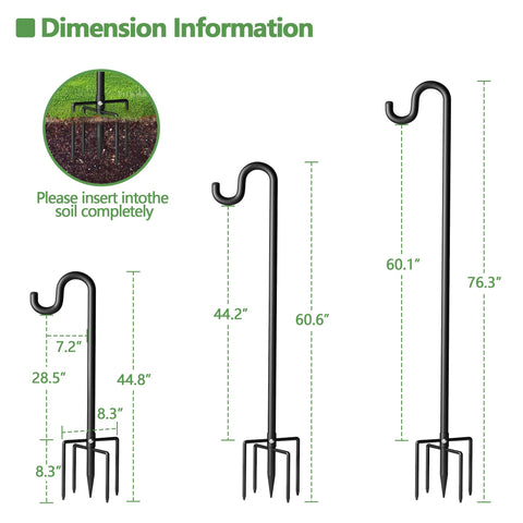 Surprizo five-prong base provides strong ground stability.