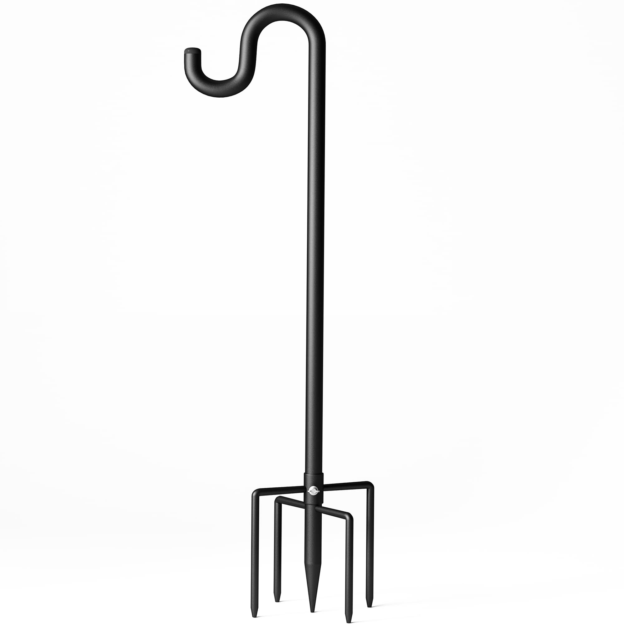 Surprizo 92-Inch Shepherds Hook with sturdy ground prongs for outdoor stability