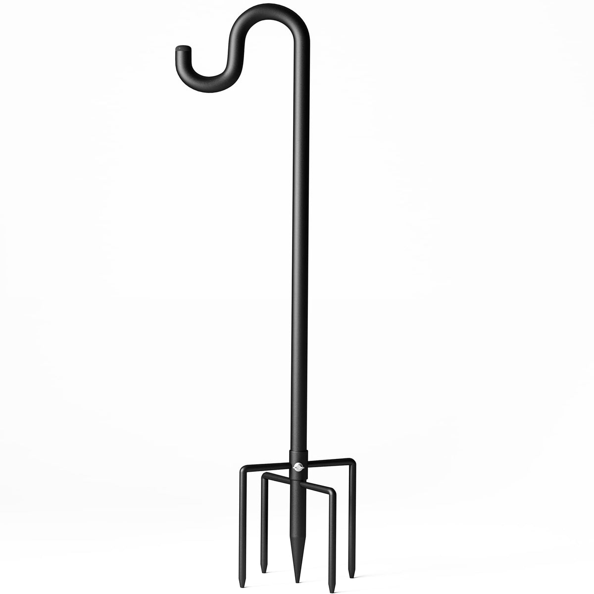 Surprizo 92-Inch Shepherds Hook with sturdy ground prongs for outdoor stability