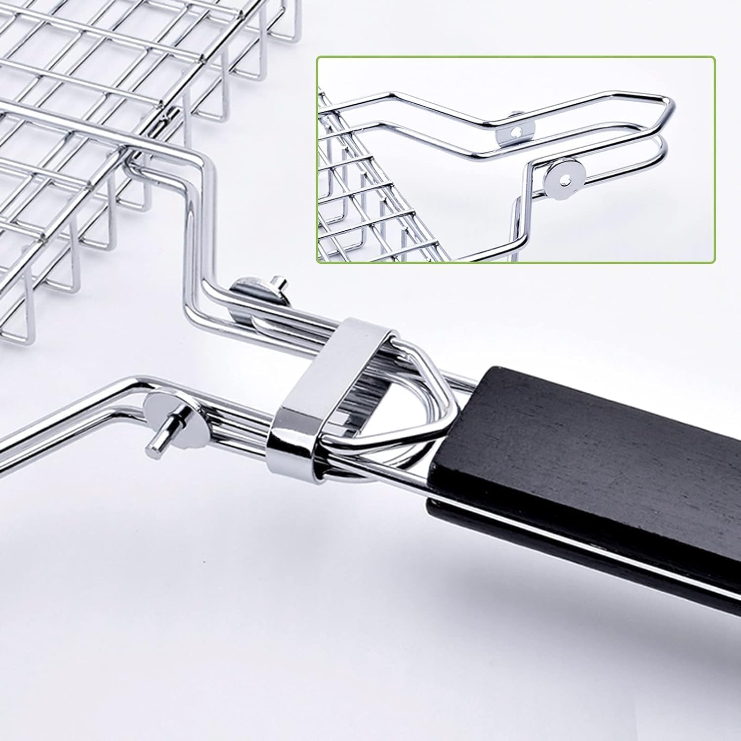 SURPZON deep interior basket fits whole fish and vegetables