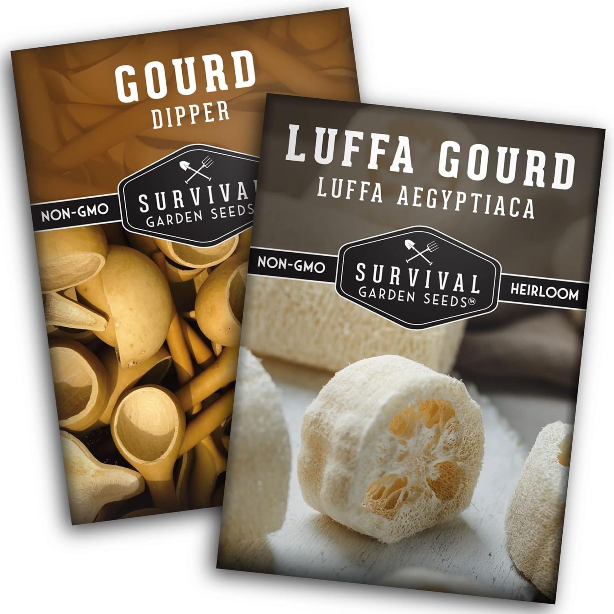 SURVIVAL GARDEN SEEDS dipper-gourd-seed-packet for easy planting and decorative gourds