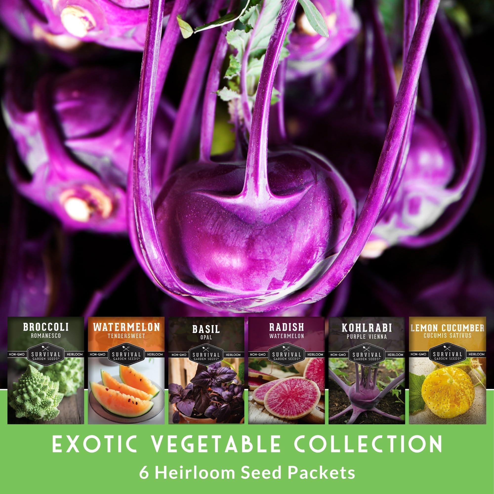 Survival Garden Seeds lemon cucumber seeds—fragrant fruits for warm-season harvests.
