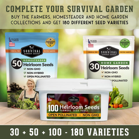 Survival Garden Seeds pollinator-friendly-flowers support biodiversity and bountiful harvests.