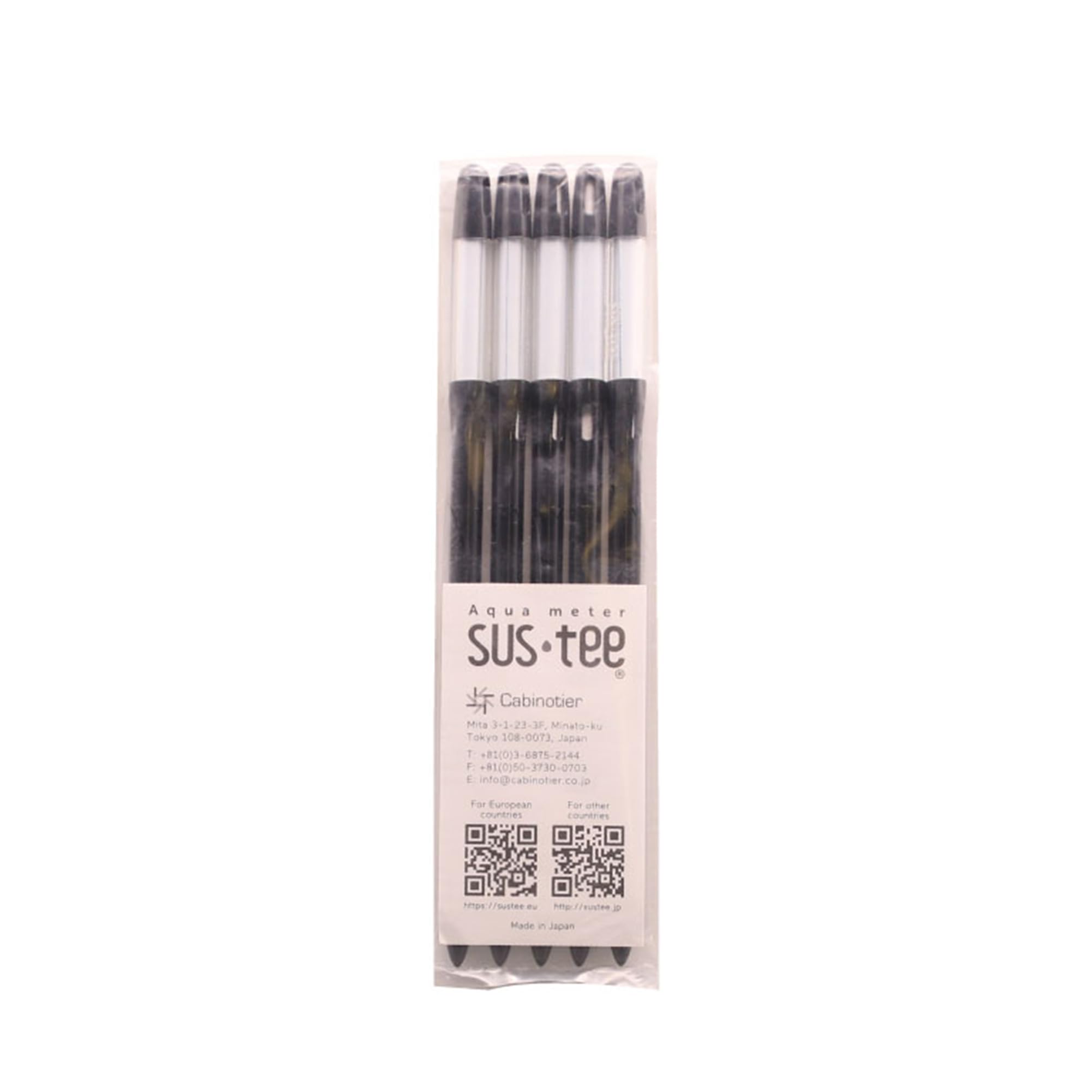 Sustee Aquameter color indicator shows watering needs at a glance.