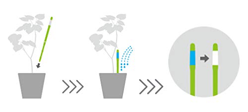 Sustee Aquameter leave-in soil sensor provides continuous moisture monitoring.
