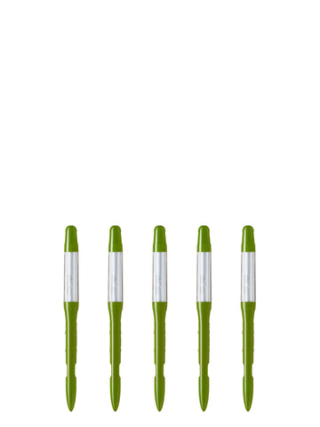 Sustee Aquameter sticks in a small pot with blue indicator showing watered state.