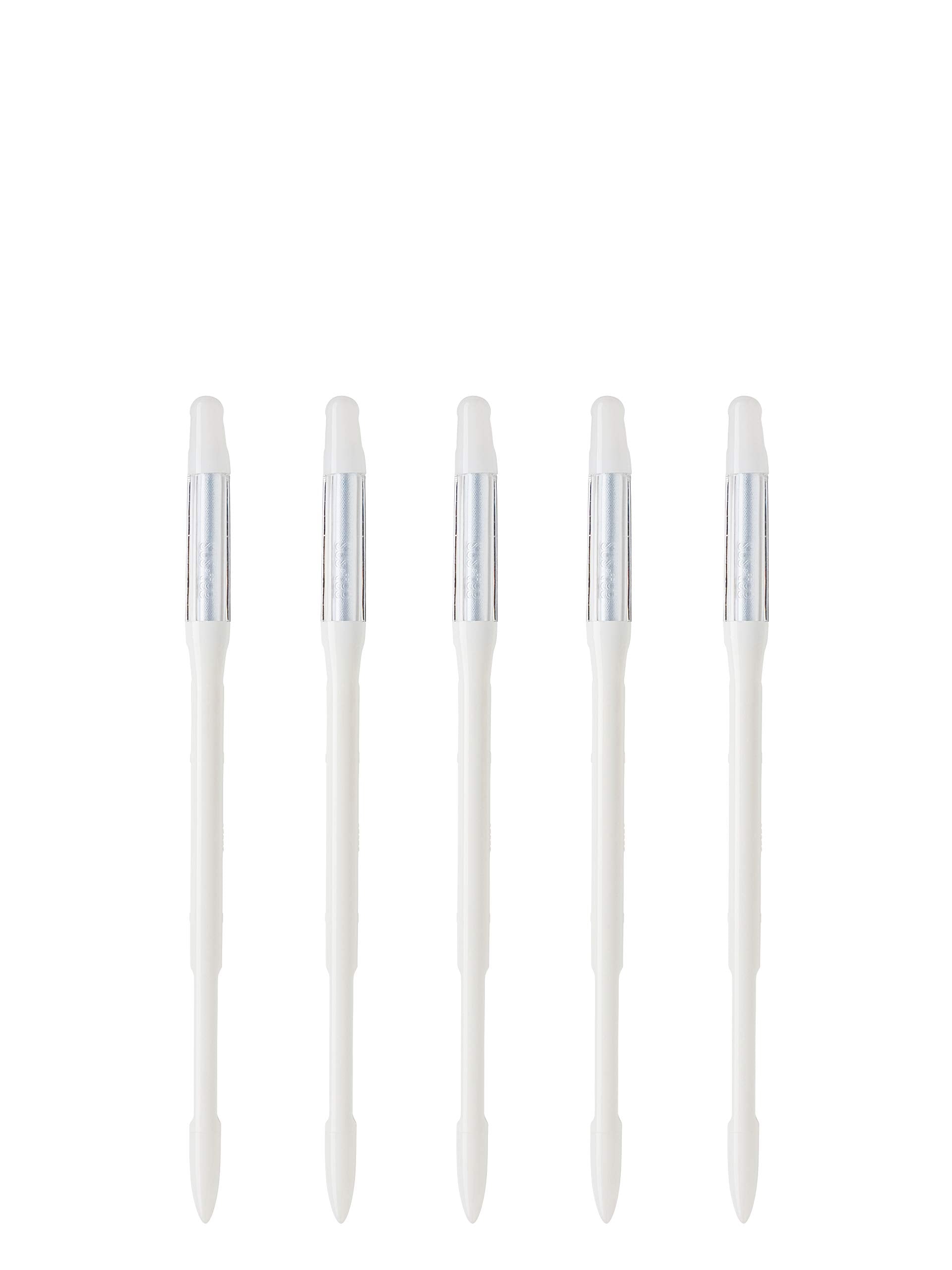 Sustee Aquameter set of five white units for medium pots, continuous moisture monitoring.
