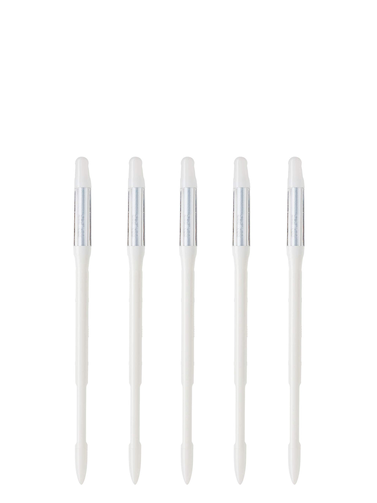 Sustee Aquameter set of five white units for medium pots, continuous moisture monitoring.