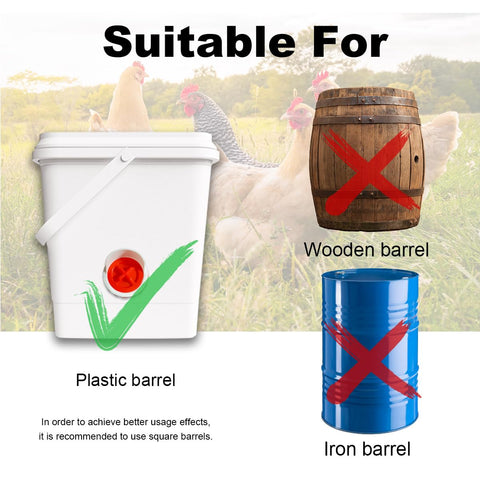 SuSuHan rat-proof cover protects feed from rodents and rain.