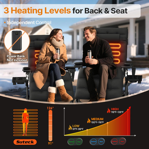 Suteck ergonomic headrest supports neck for relaxed posture.
