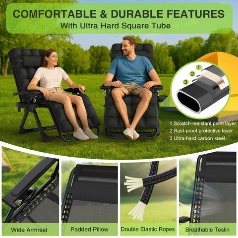Foldable design of Suteck chairs for easy transport and storage.