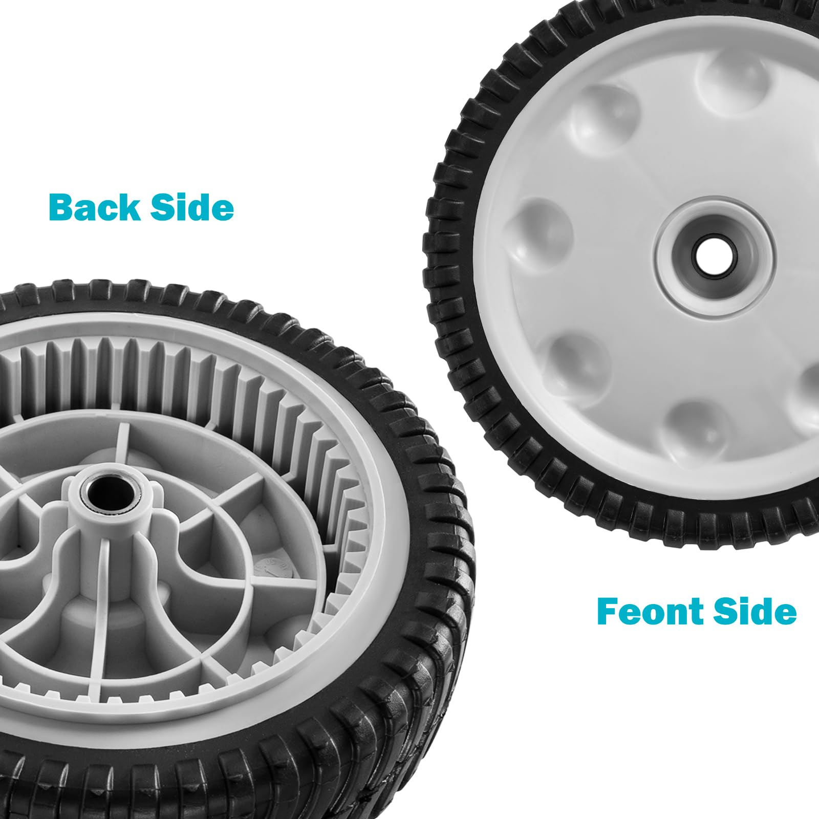 Sutmorly durable wheels handle uneven terrain.