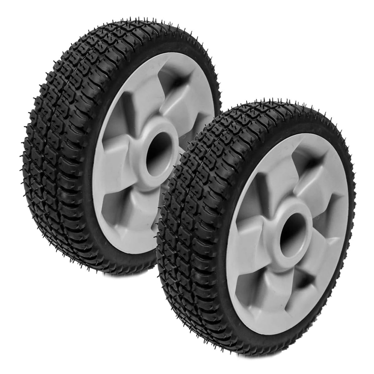 Sutmorly 8-inch front wheel for TimeMaster 30in mowers, smooth operation.