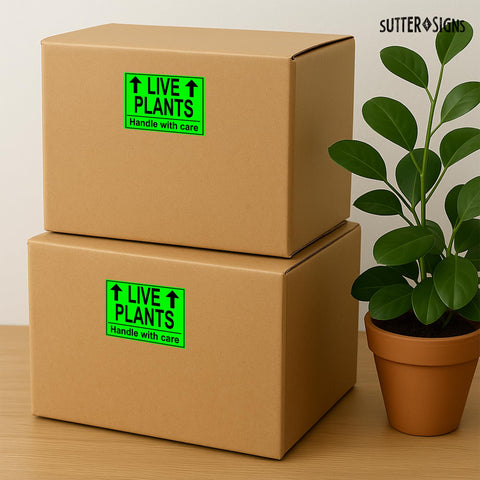 Sutter Signs nursery labels ideal for nurseries and landscaping businesses.