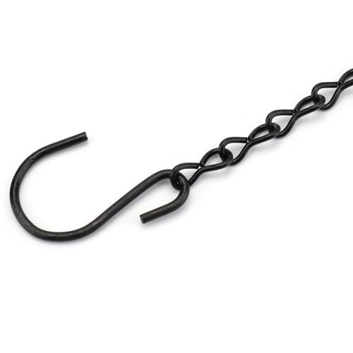 Suwimut S-hooks for quick mounting of bird feeders or planters