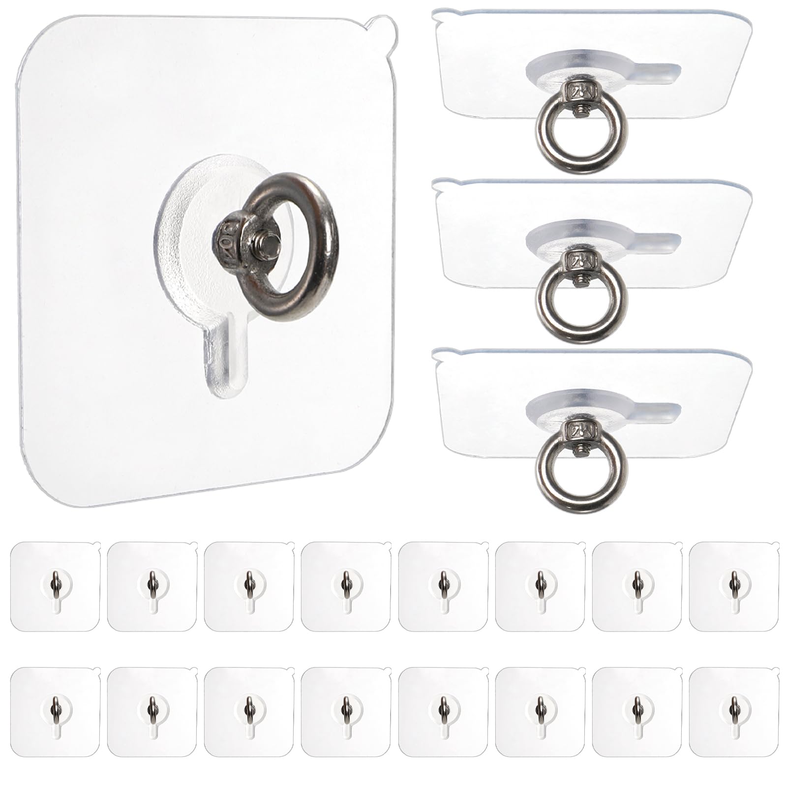 Suwimut adhesive ceiling hook 60mm square holds lights and decor safely