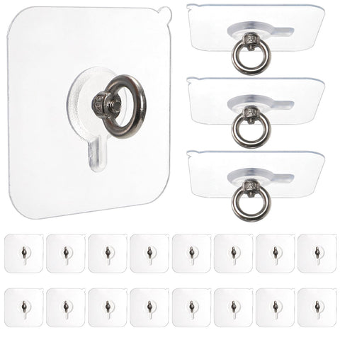 Suwimut adhesive ceiling hook 60mm square holds lights and decor safely