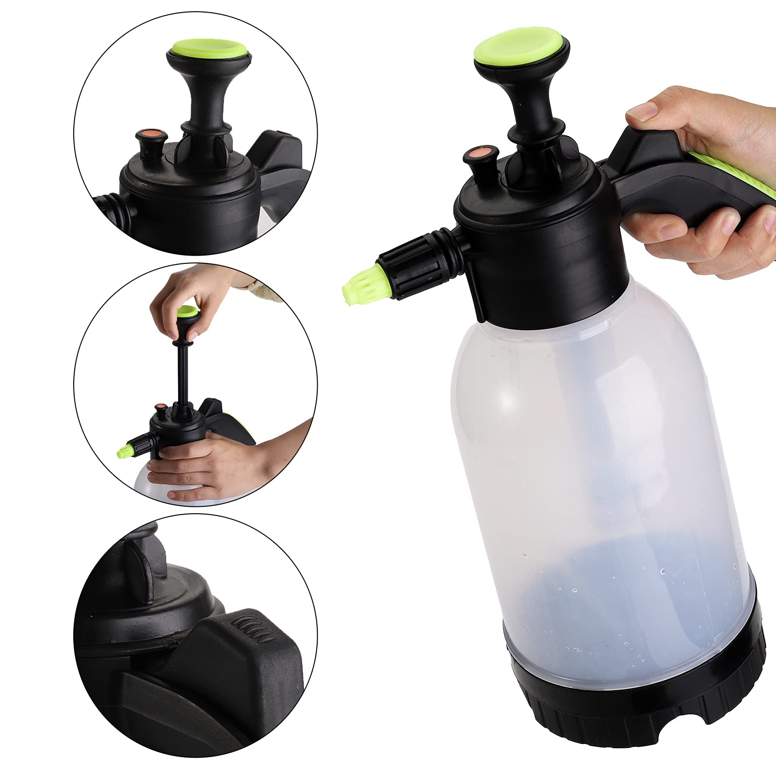Suwimut adjustable nozzle delivers water jet to fine mist for versatile spraying