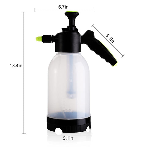 Suwimut handheld pump sprayer demonstrates quick pressurization and ease of use