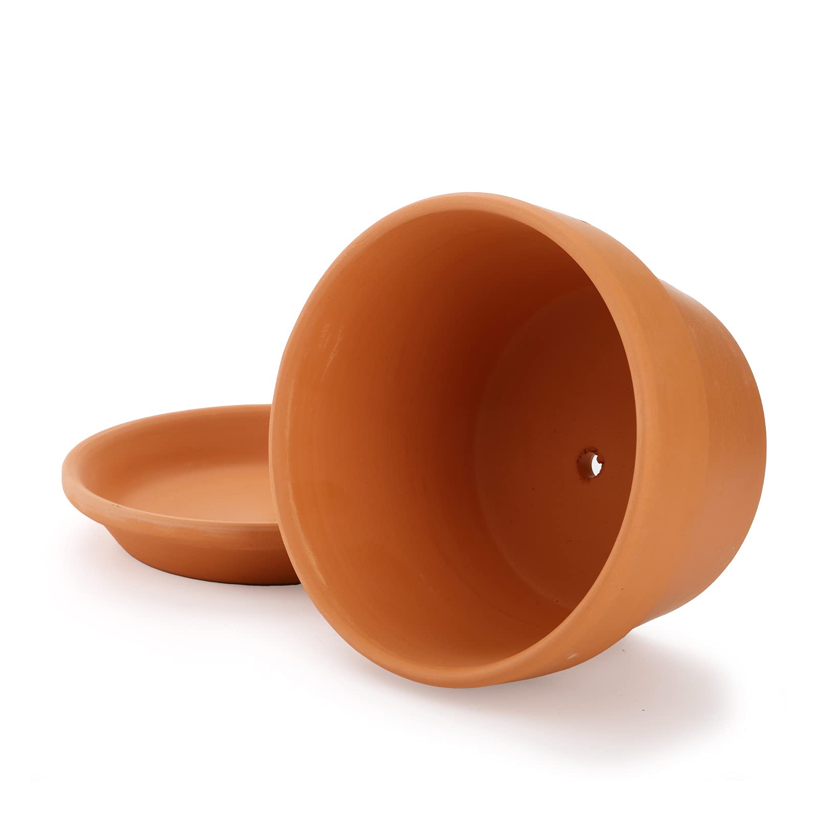 Suwimut terracotta pot ideal for indoor use with breathable clay
