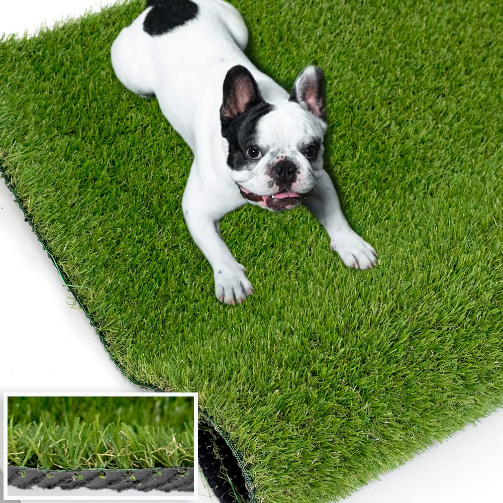 SUWUYUE artificial grass roll-out for easy backyard transformation and year-round greenery.