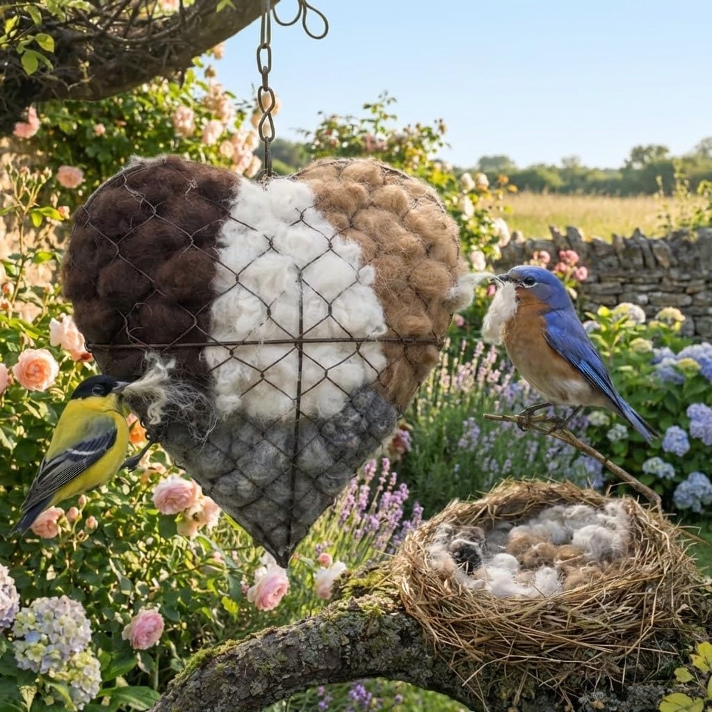 SUYAAA refillable nesting fiber bag enables ongoing seasonal use.