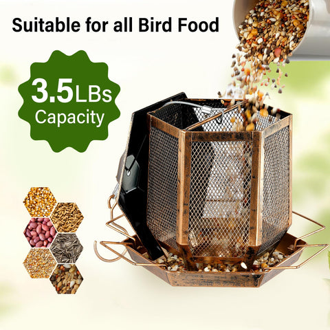 Suyue Y drainage holes prevent water buildup and keep seed accessible.
