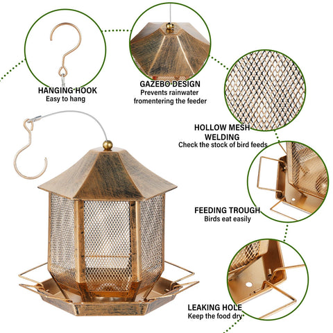 Suyue Y rust-resistant metal construction for durable outdoor use in any season.
