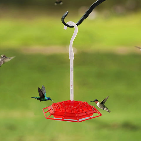 Suyue Y hummingbird feeder makes a thoughtful gift for bird lovers.