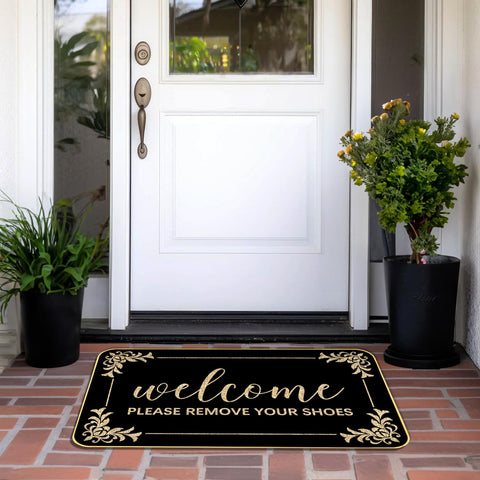 SUZEJHE versatile indoor outdoor mat for high-traffic doors
