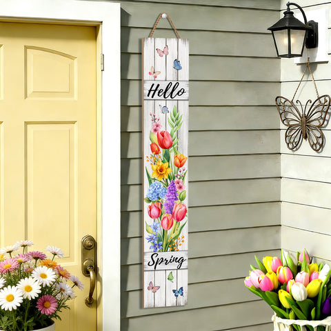 SUZEJHE Giftable spring sign for housewarmings and Easter.